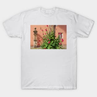 hollyhocks T-Shirt